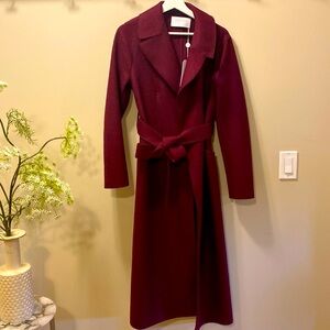 NWT 😍 Harris wharf London wool 100% long coat